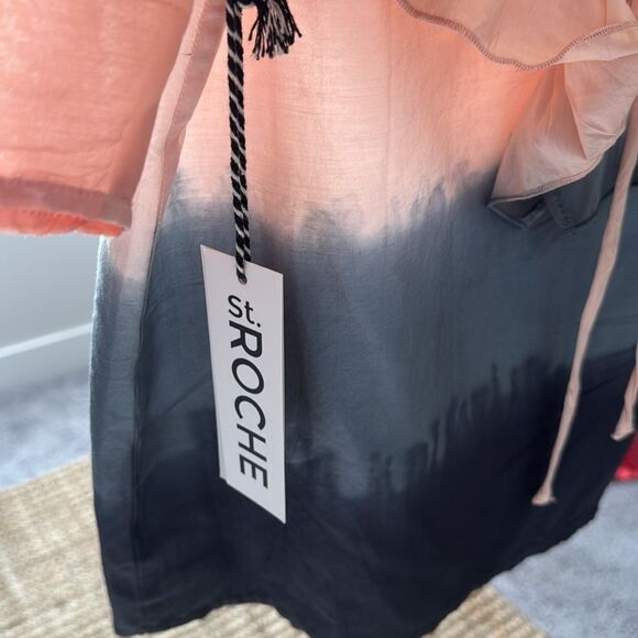 NWT St. Roche Sabina Top in Pink and Grey - Picture 5 of 5